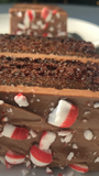 Peppermint Bark Cake