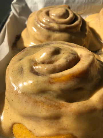 Pumpkin cinnamon roll