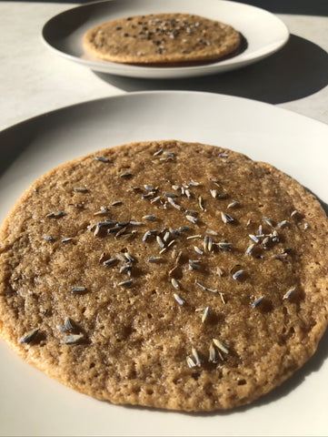 Lavender Brown Butter Cookie