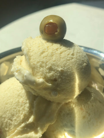 Olive Martini Ice Cream